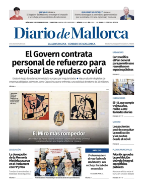 Cover of Diario de Mallorca