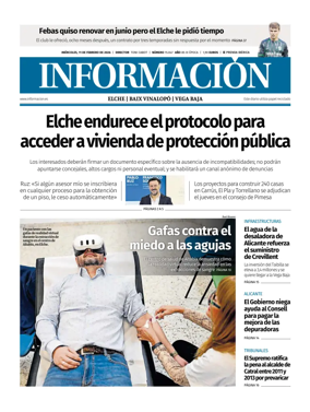 Cover of Diario Informacion (Elche y Vega Baja)