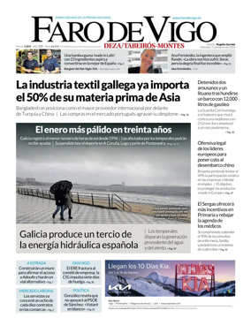 Cover of Faro de Vigo (Deza/Tabeiros-Montes)