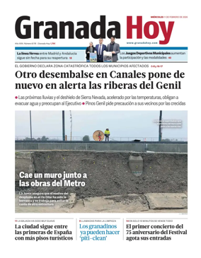 Cover of Granada Hoy