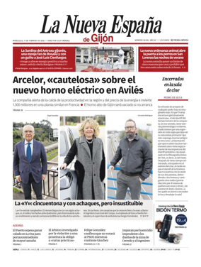 Cover of La Nueva Espana (Gijon)