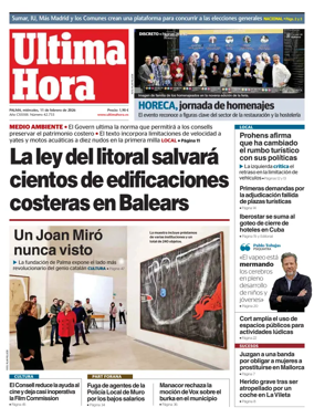 Cover of Ultima Hora