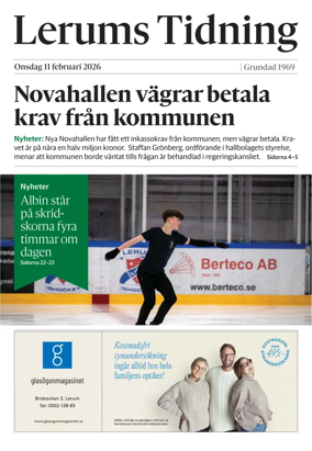 Cover of Lerums Tidning