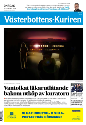 Cover of Vasterbottens-Kuriren