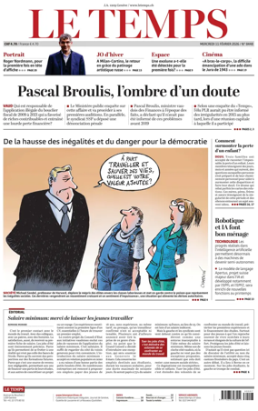 Cover of Le Temps