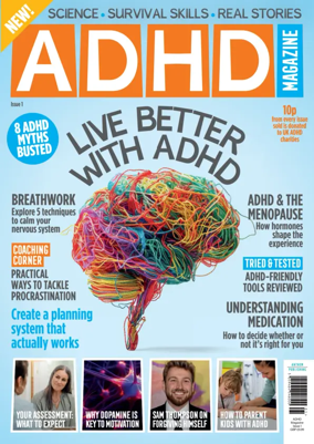 Cover of ADHD Magazine