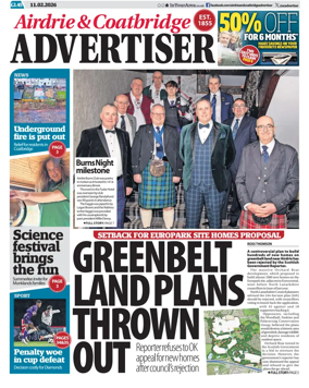 Cover of Airdrie & Coatbridge Advertiser