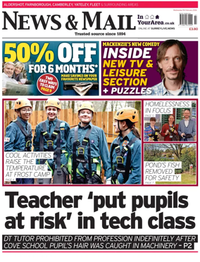 Cover of Aldershot News & Mail