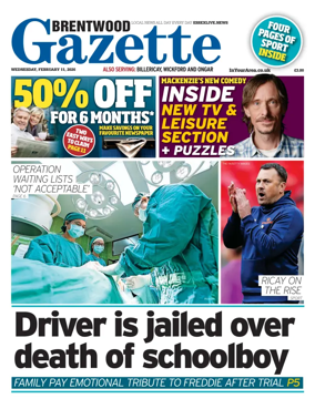 Cover of Brentwood Gazette