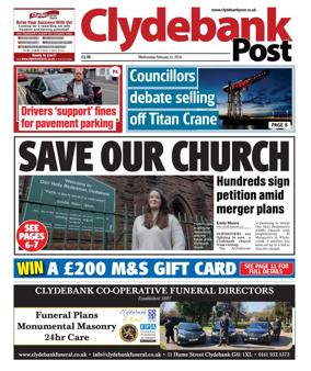 Cover of Clydebank Post