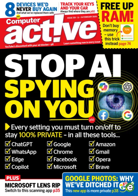 Cover of Computer Active (UK)