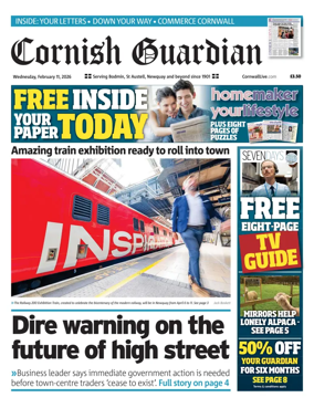 Cover of Cornish Guardian (Newquay & the North Coast)