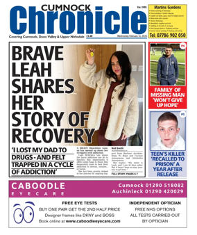Cover of Cumnock Chronicle