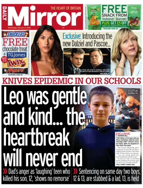 Cover of Daily Mirror