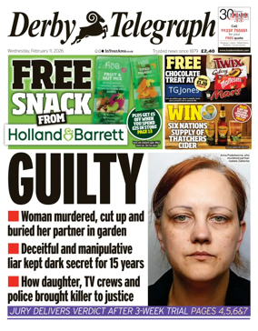 Cover of Derby Telegraph