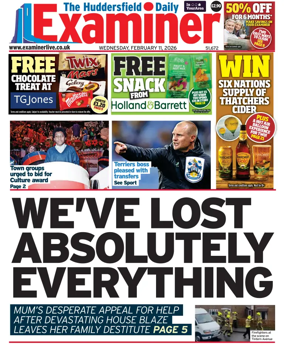 Cover of Huddersfield Daily Examiner