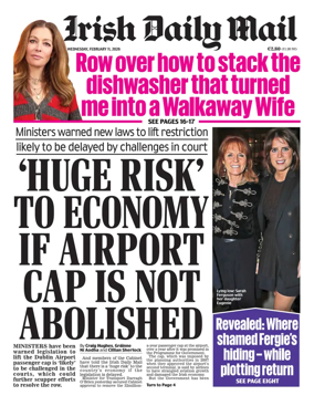 Cover of Irish Daily Mail