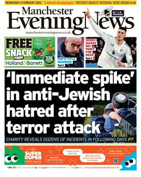 Cover of Manchester Evening News