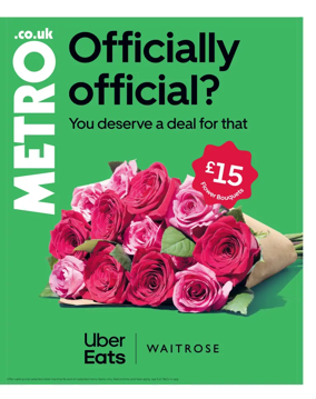 Cover of Metro (UK)