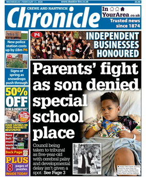 Cover of Nantwich Chronicle