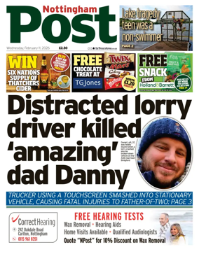 Cover of Nottingham Post