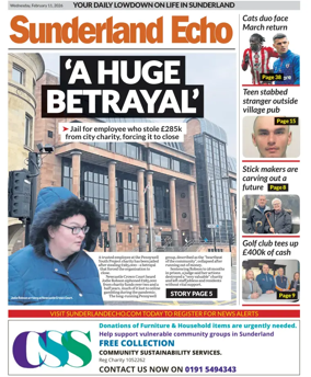 Cover of Sunderland Echo