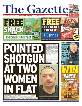 Cover of Teesside Evening Gazette