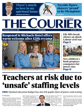 Cover of The Courier & Advertiser (Fife Edition)
