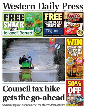 Cover of Western Daily Press