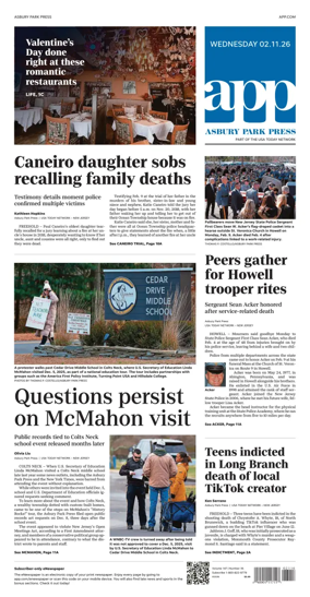 Cover of Asbury Park Press