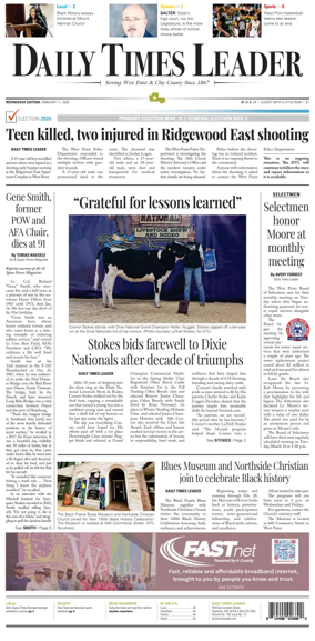 Cover of Daily Times Leader