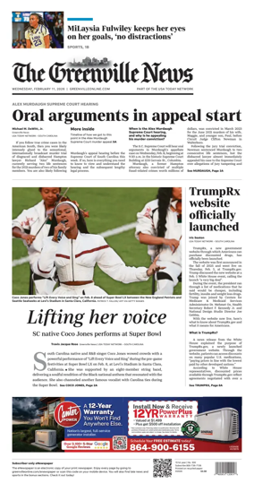 Cover of The Greenville News