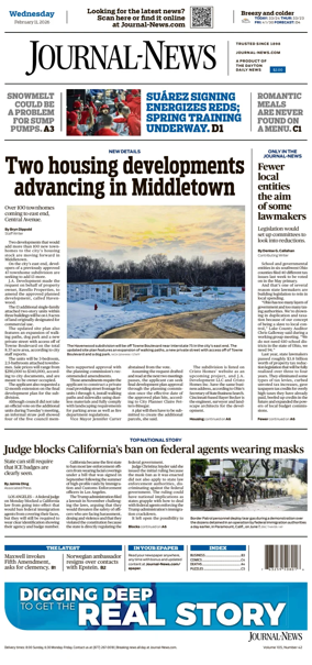 Cover of Hamilton Journal News