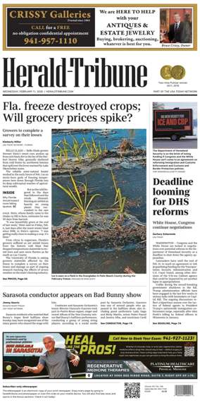 Cover of Herald-Tribune