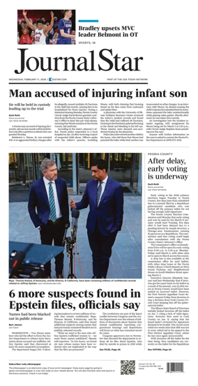 Cover of Journal Star (Peoria)