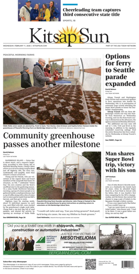 Cover of Kitsap Sun
