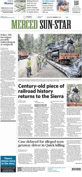 Cover of Merced Sun-Star