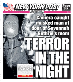 Cover of New York Post