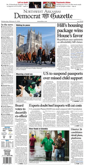 Cover of Northwest Arkansas Democrat-Gazette