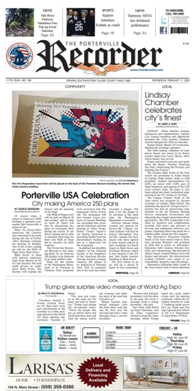 Cover of Porterville Recorder