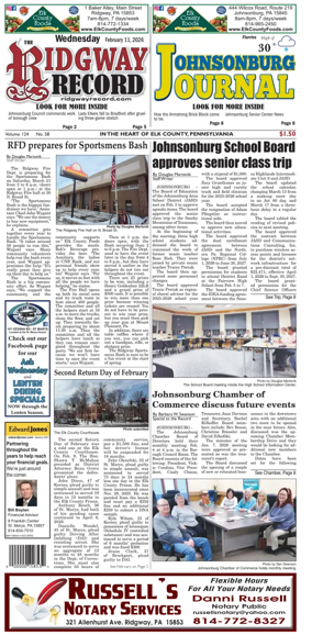 Cover of Ridgway Record