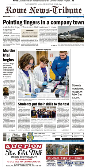 Cover of Rome News-Tribune