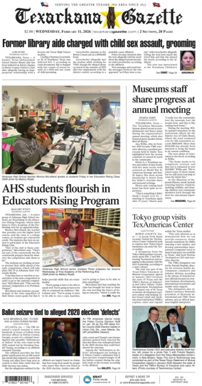 Cover of Texarkana Gazette