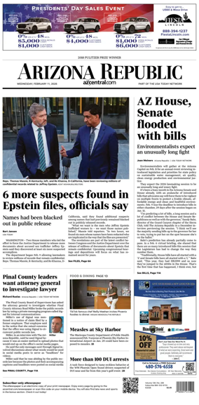 Cover of The Arizona Republic