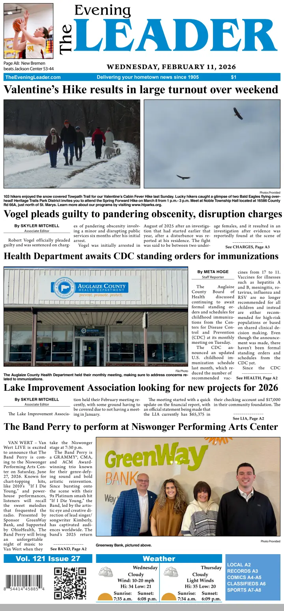 Cover of The Evening Leader