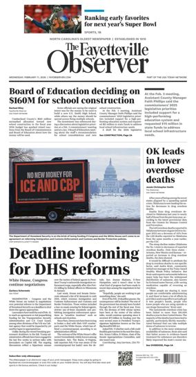 Cover of The Fayetteville Observer