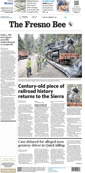 Cover of The Fresno Bee