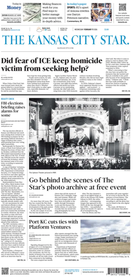 Cover of The Kansas City Star
