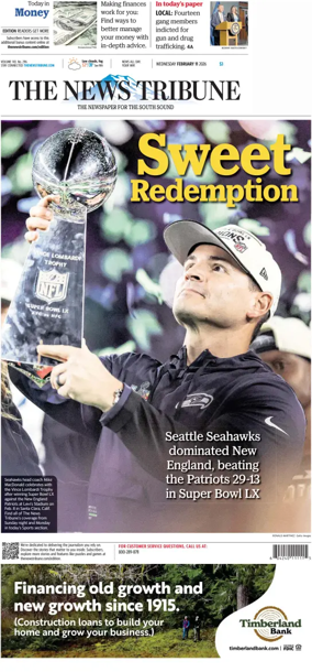 Cover of The News Tribune