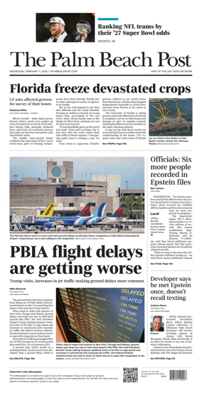 Cover of The Palm Beach Post